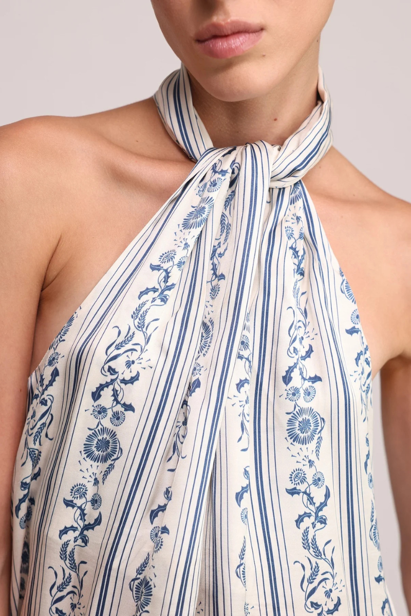 Sabina Musayev Courtney High Neck Top close up