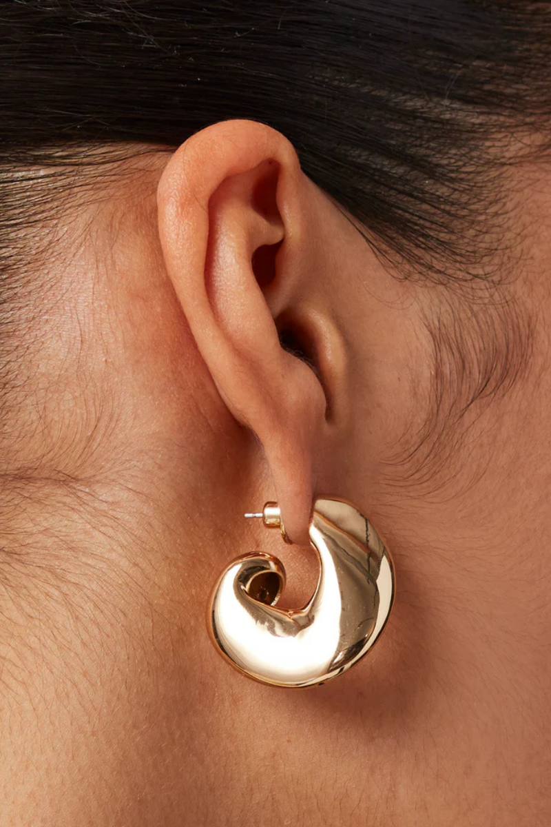 Jenny Bird Gigi Hoops close up