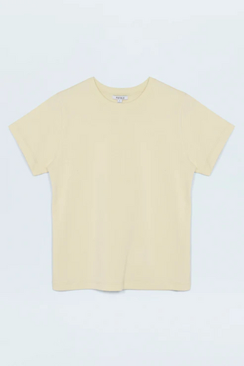 Pistola Alba Baby Tee laid flat