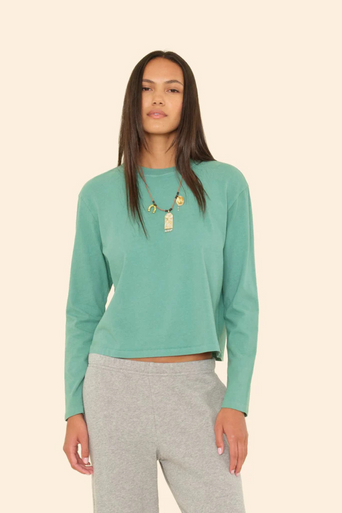 Xirena Terrance Tee Field Green front