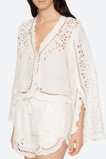 Sea Lula Blouse close up