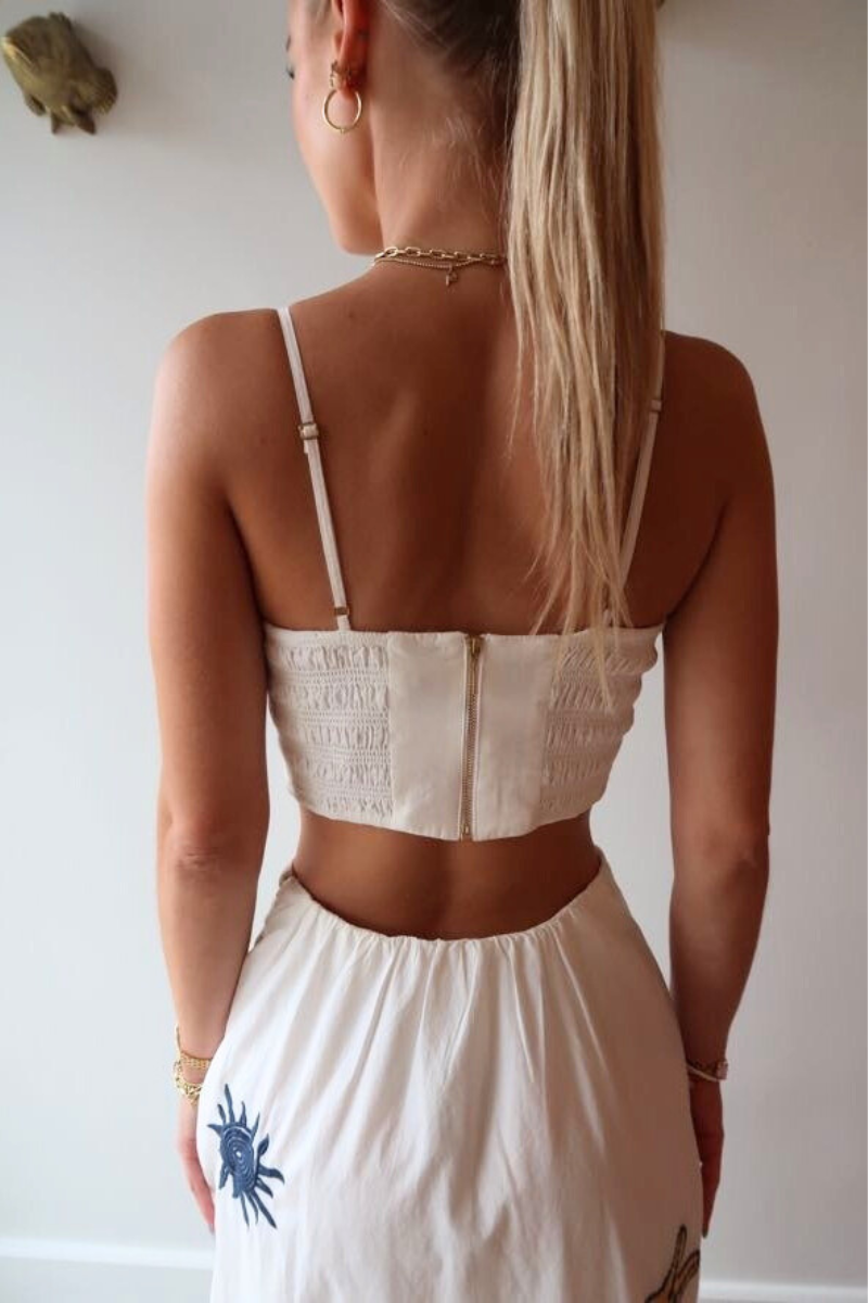 Cleobella Sage Top back close up