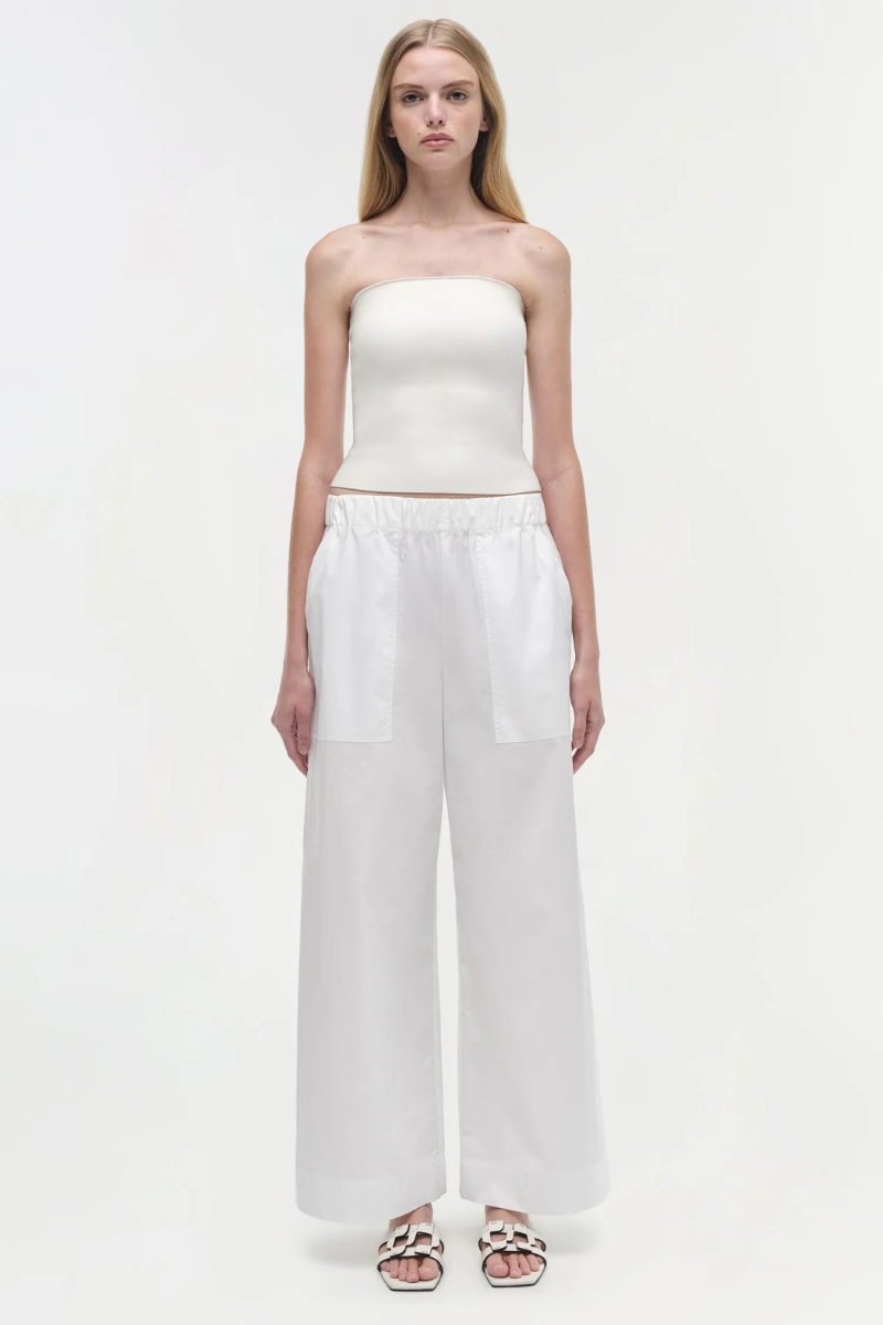 Simkhai Nicole Tube Top full body front