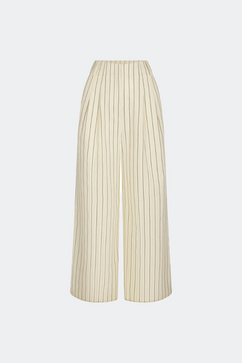 Simon Miller Bloo Linen Pant Pinstripe by itself