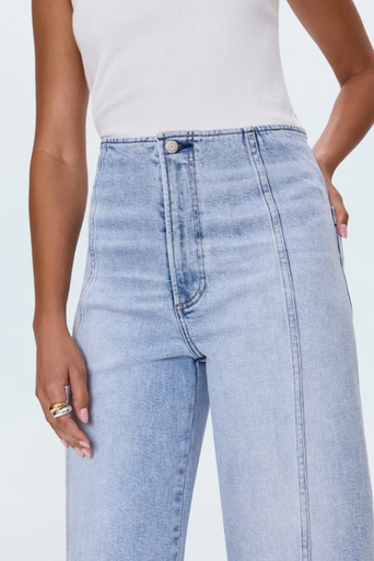 Pistola Blair Barrel Leg Jean close up front