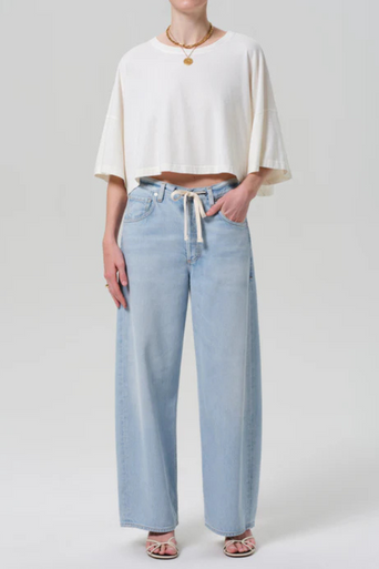 Citizens of Humanity Crop Cape Tee full body