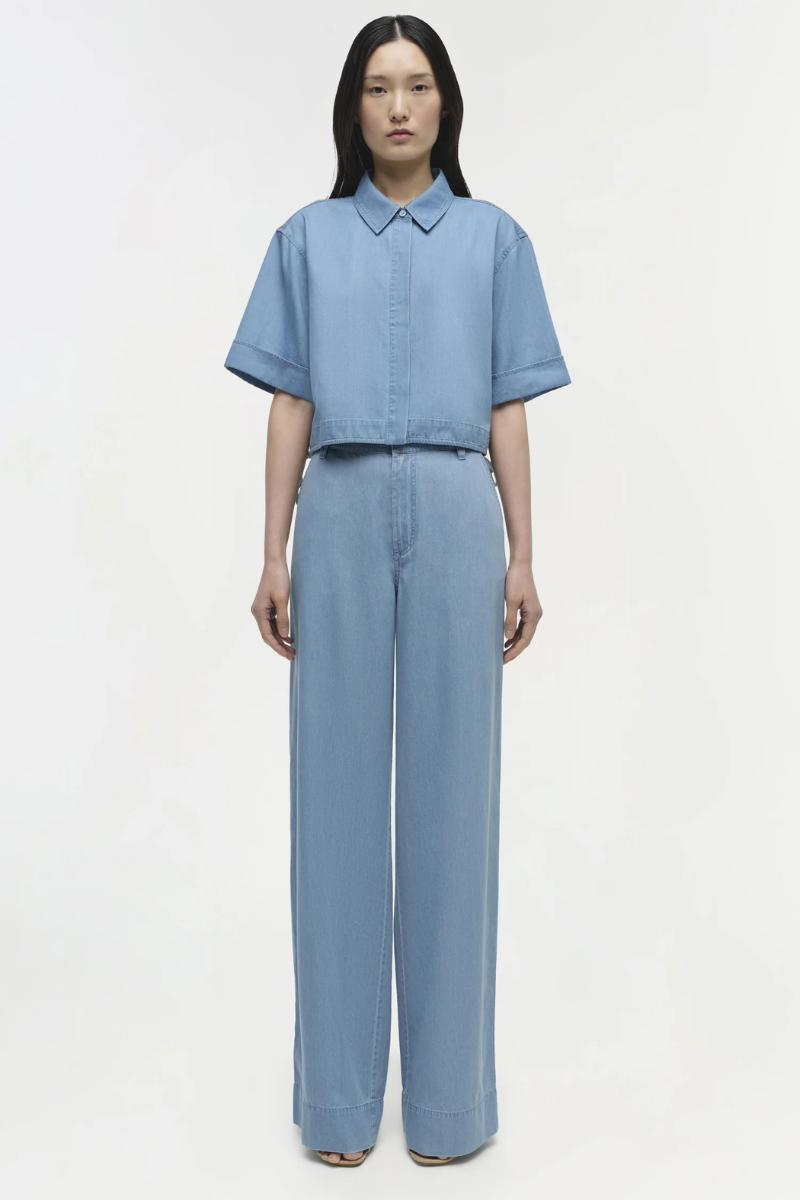 Simkhai Coralena Wide Leg Pant front view