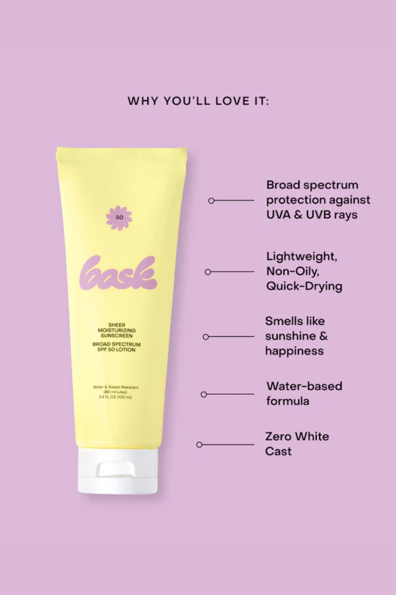 SPF 50 Lotion Sunscreen Travel Size specifications