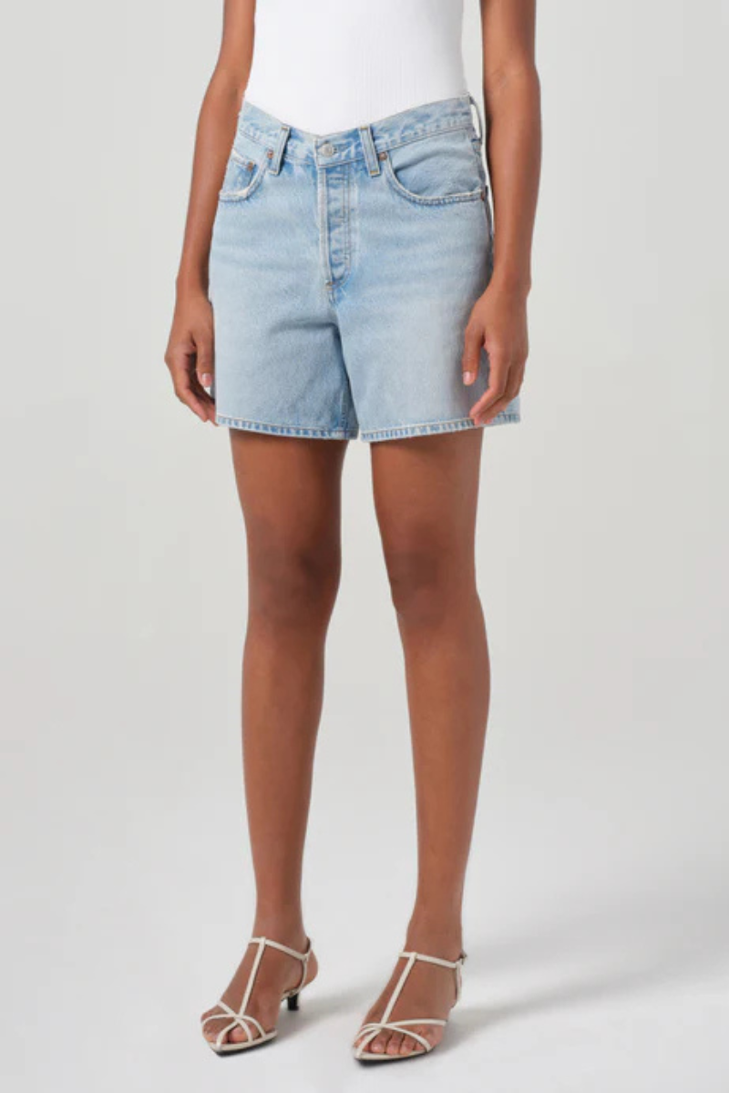 Agolde V Waist Short front/side