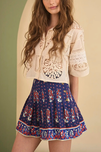 Hunter Bell Willa Print Short front/side