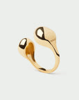 Gravity Ring back view on a light gray background