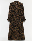 Rumi Belted Long Coat by itself