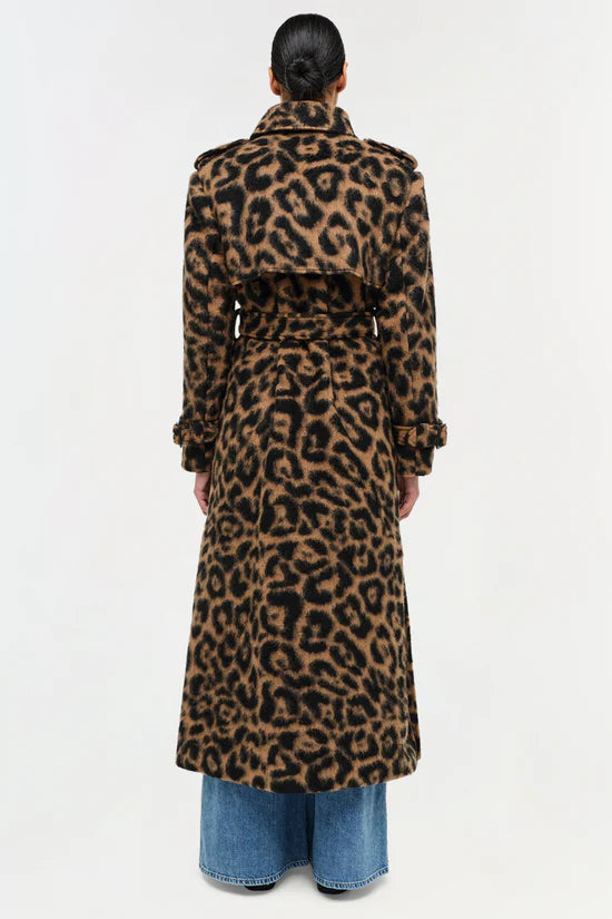 Rumi Belted Long Coat back