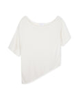 Alyia Asym Knit Tee by itself