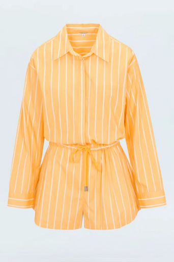 Pistola Amelie Stripe Romper by itself