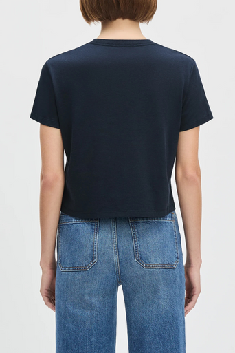 Favorite Daughter Cropped Collegiate Tee back