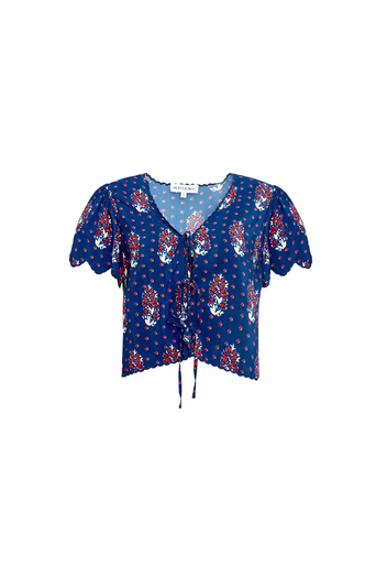Hunter Bell Bardot Top by itself