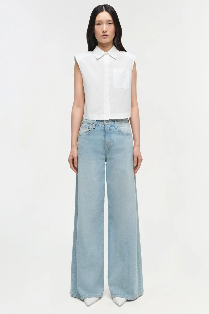 Simkhai Greer Super Wide Leg front