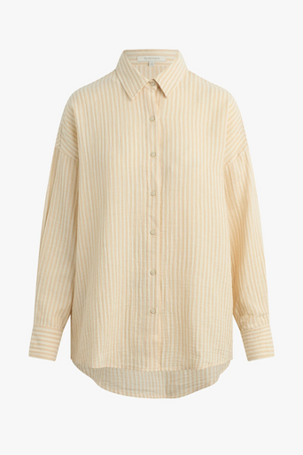 Favorite Daughter Ex Boyfriend Stripe Shirt by itself front