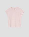 Agolde Bryce Cap Sleeve Tee Cosmos flat lay