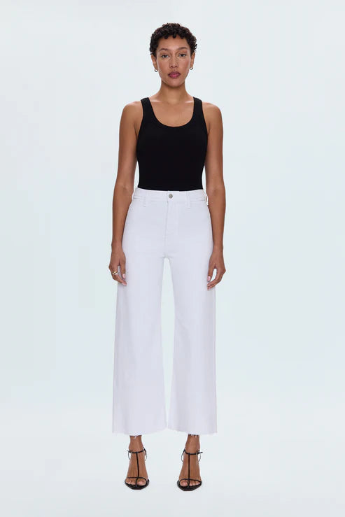 Penny Crop High Rise Wide leg front