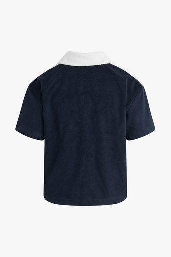 Favorite Daughter the Crop Beach Shirt by itself back