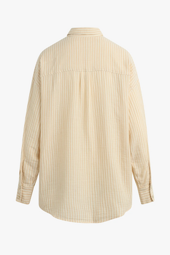 Favorite Daughter Ex Boyfriend Stripe Shirt by itself back
