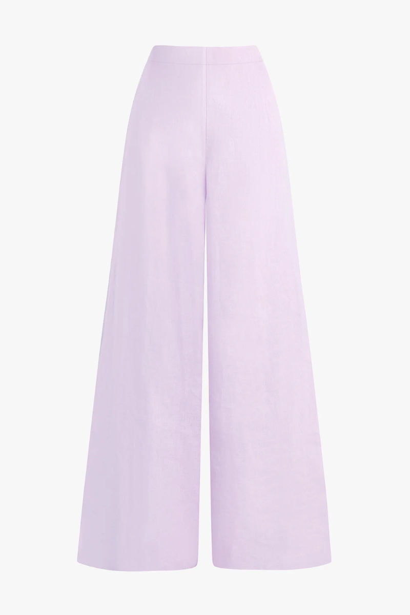 Favorite Daughter Wide Leg Linen Pant by itself front
