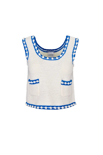 Hunter Bell Clover Sweater Tank by itself