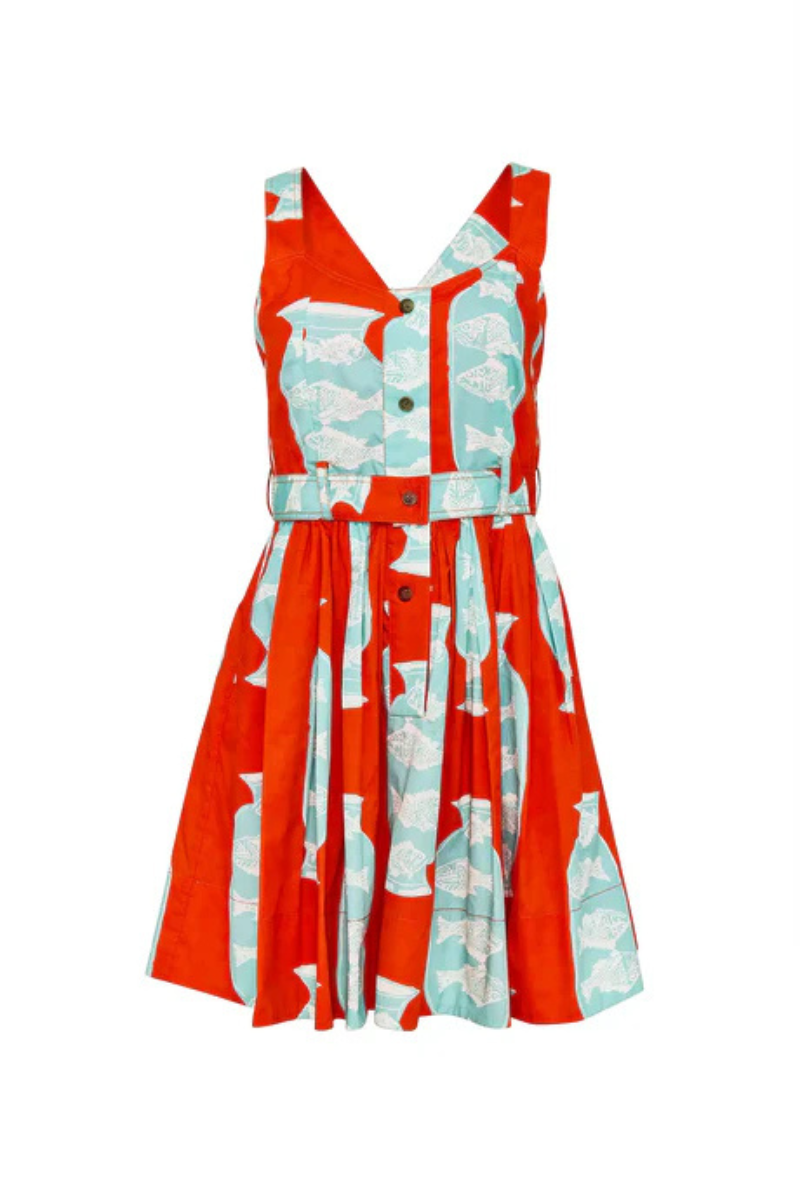 Hunter Bell Eileen Mini Dress by itself