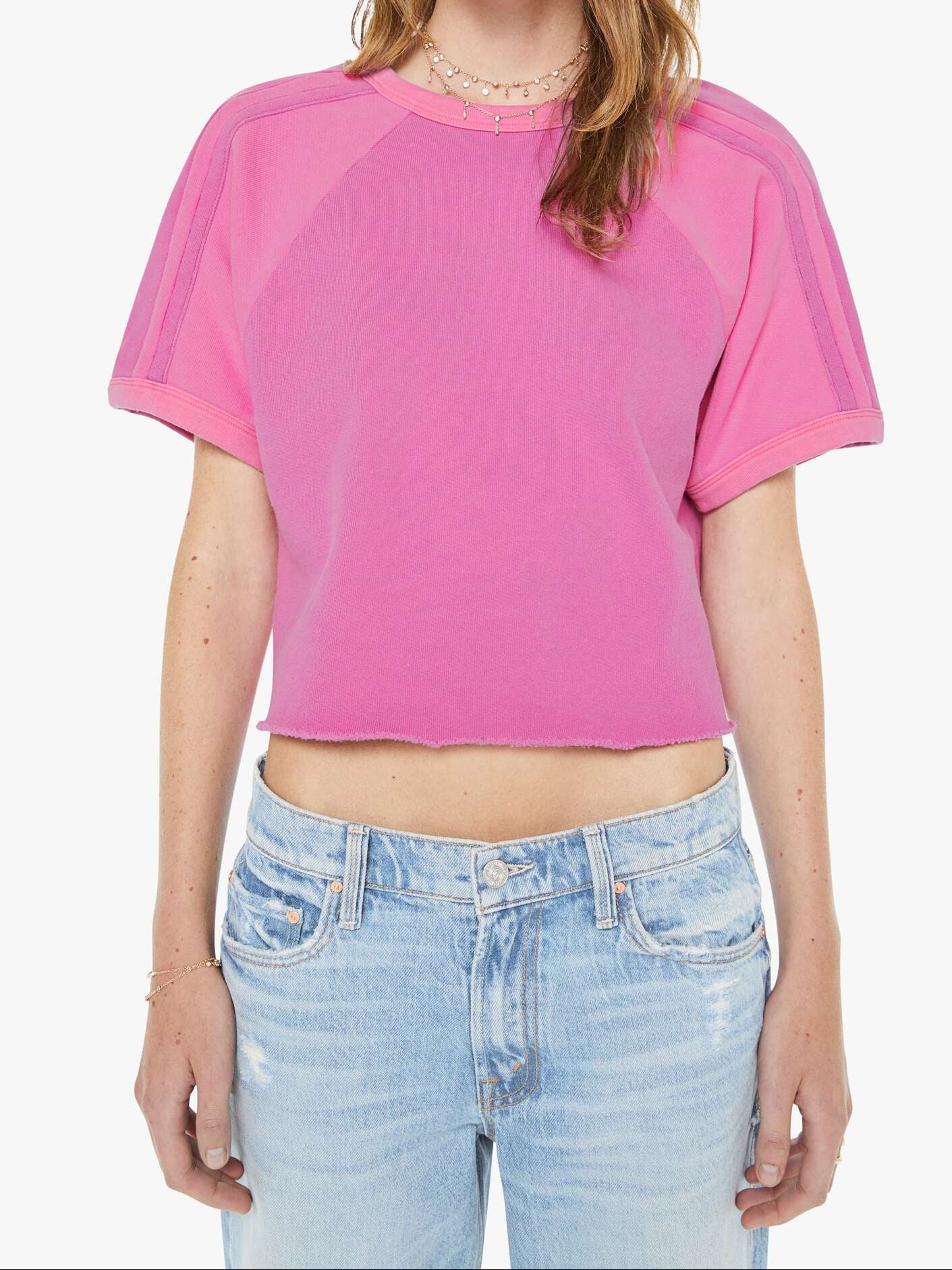 The Half Cut Square Tee close up