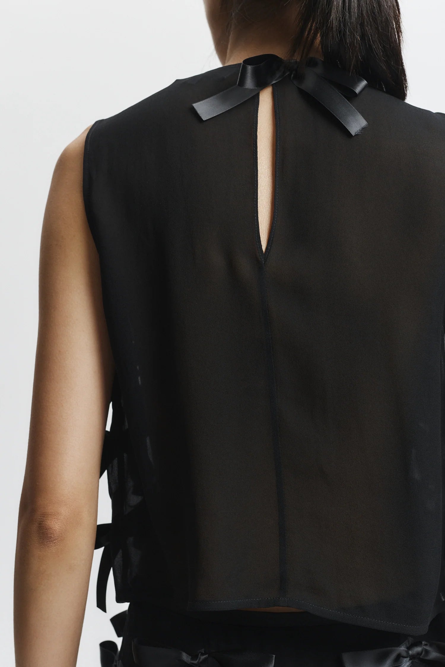 Harlee Bow Blouse back