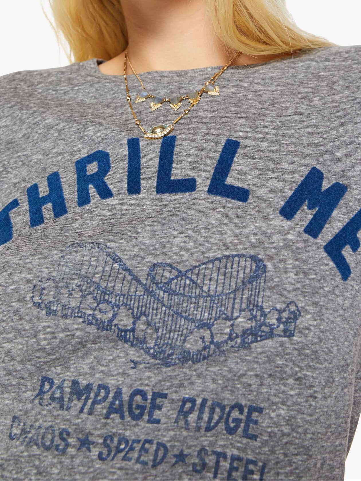The Boxy Goodie Goodie Thrill Me close up front
