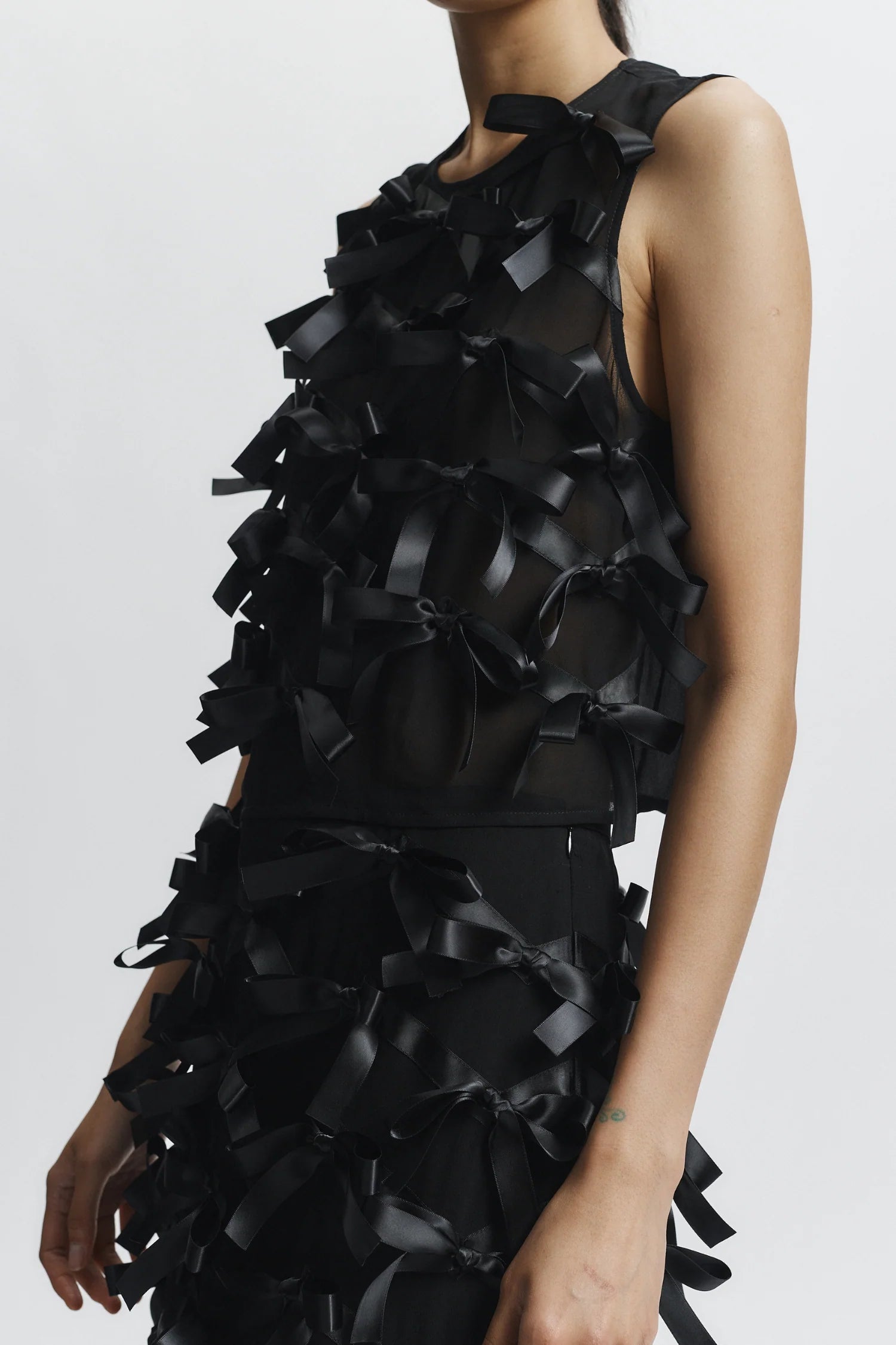 Harlee Bow Blouse side view