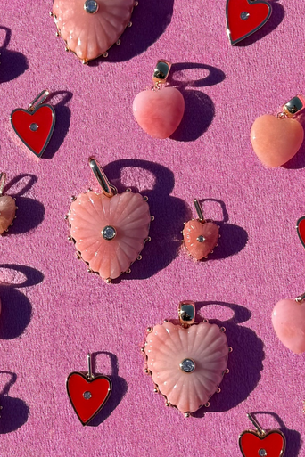 Thatch Isabel Pink Opal Charm among other charms