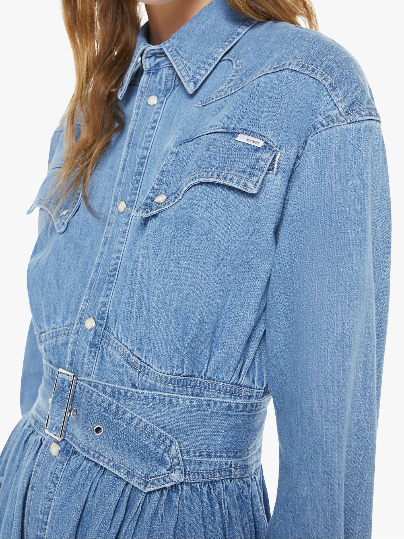 The Gallop Dress close up front