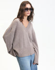 Asclepias V-neck Sweater front/side