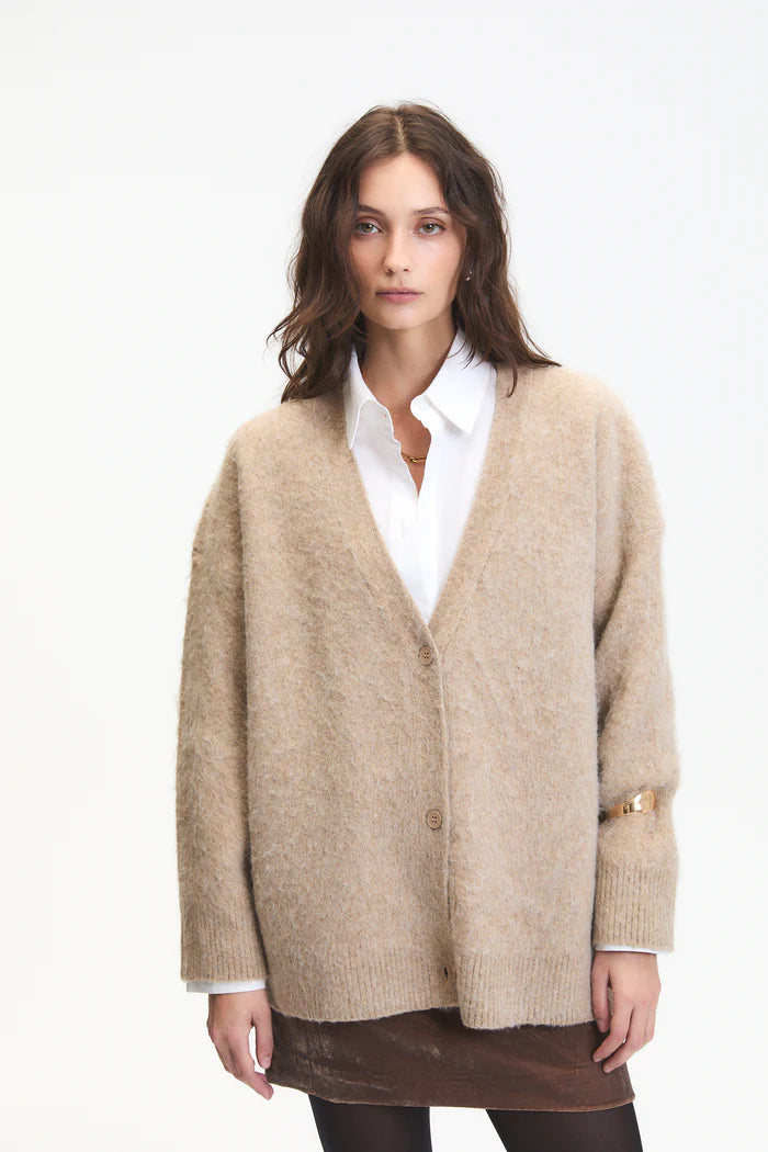 Easton Oversized Cardigan front view