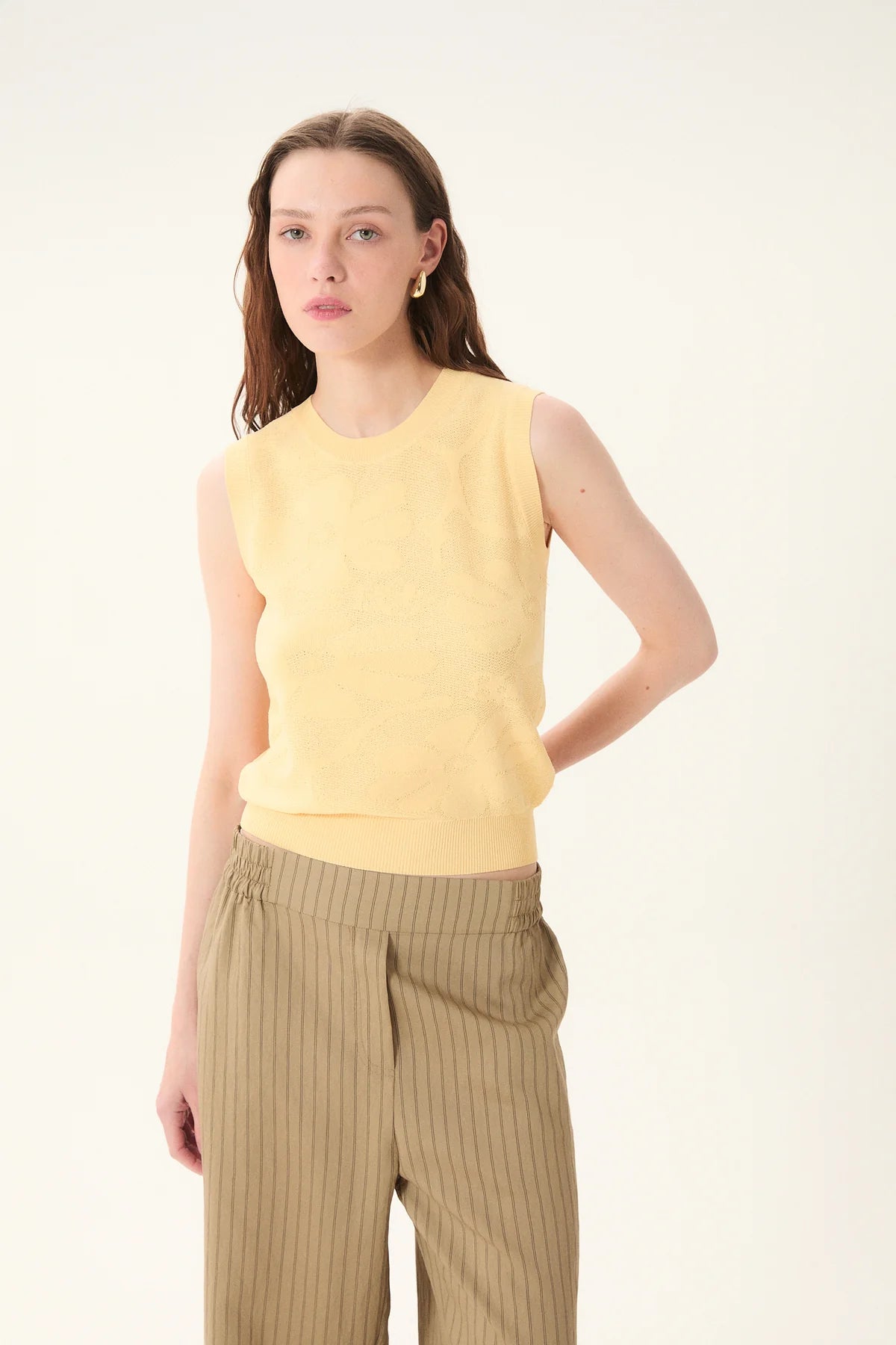 Icaria Knit Top front
