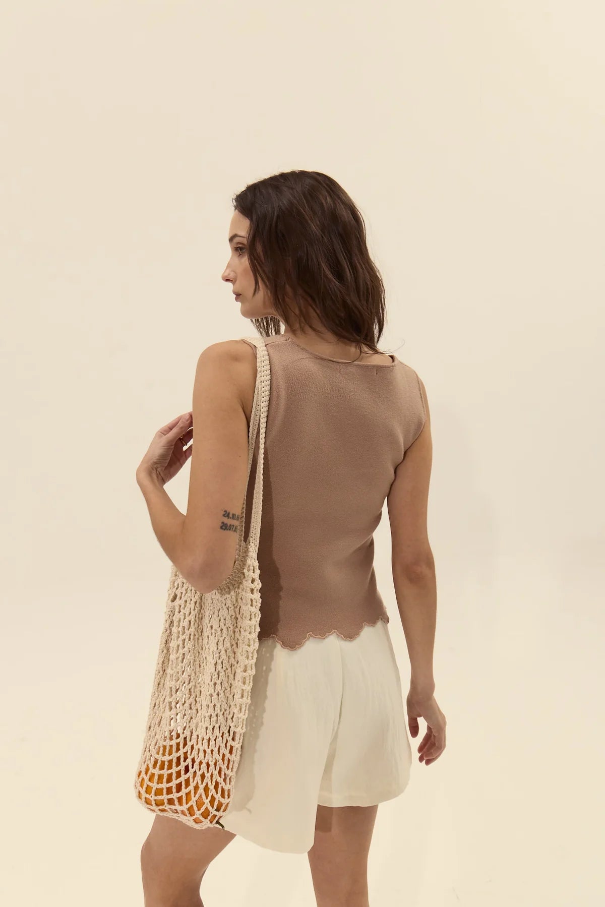 Ithaca Knit Top back view