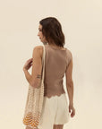 Ithaca Knit Top back view