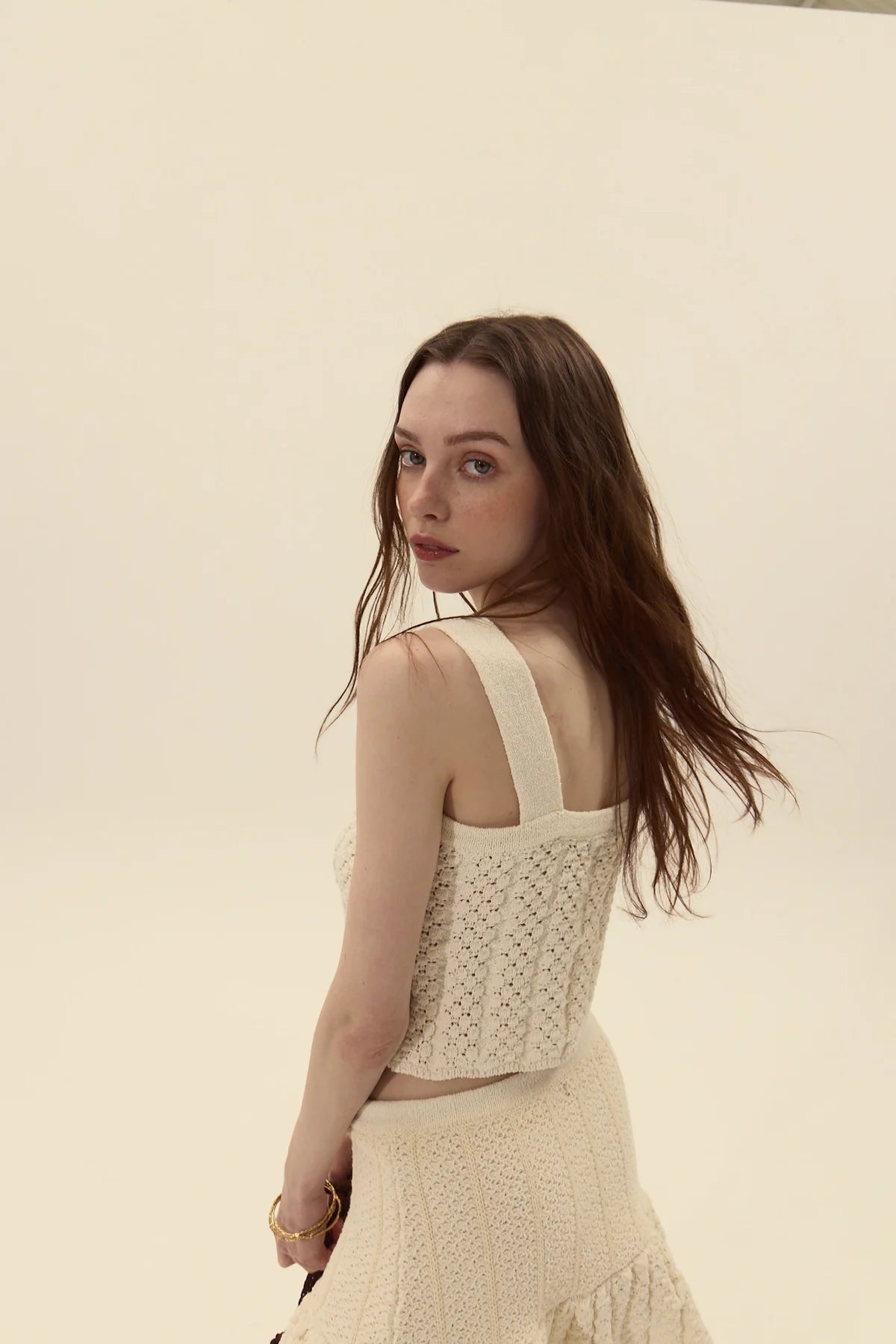 Capri Knit Top back view