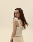 Capri Knit Top back view