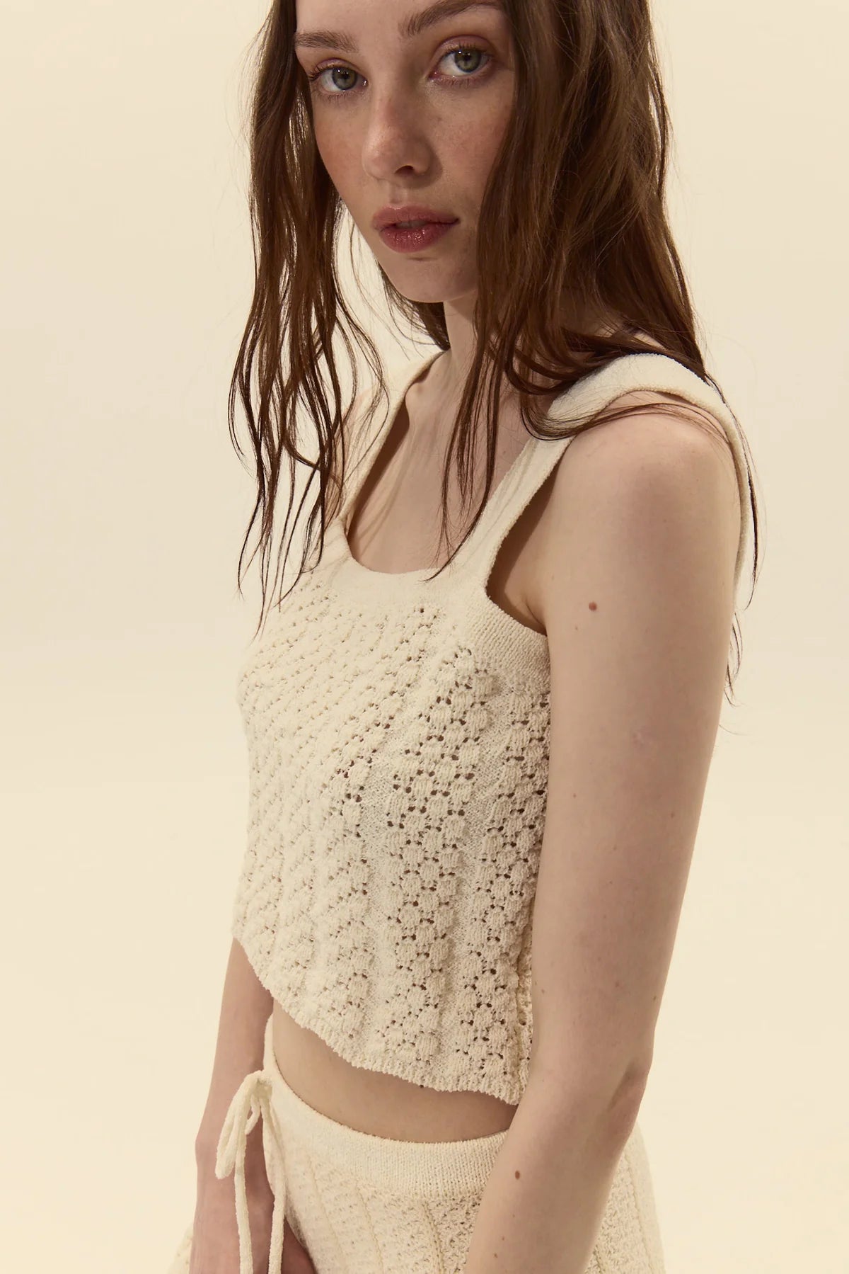 Capri Knit Top close up side