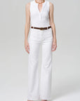 Caralyn Tank in White full body front