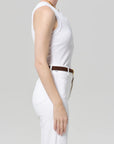 Caralyn Tank in White side