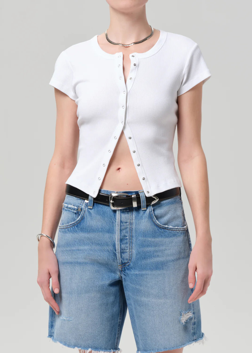 Tabi Short Sleeve Cardigan front