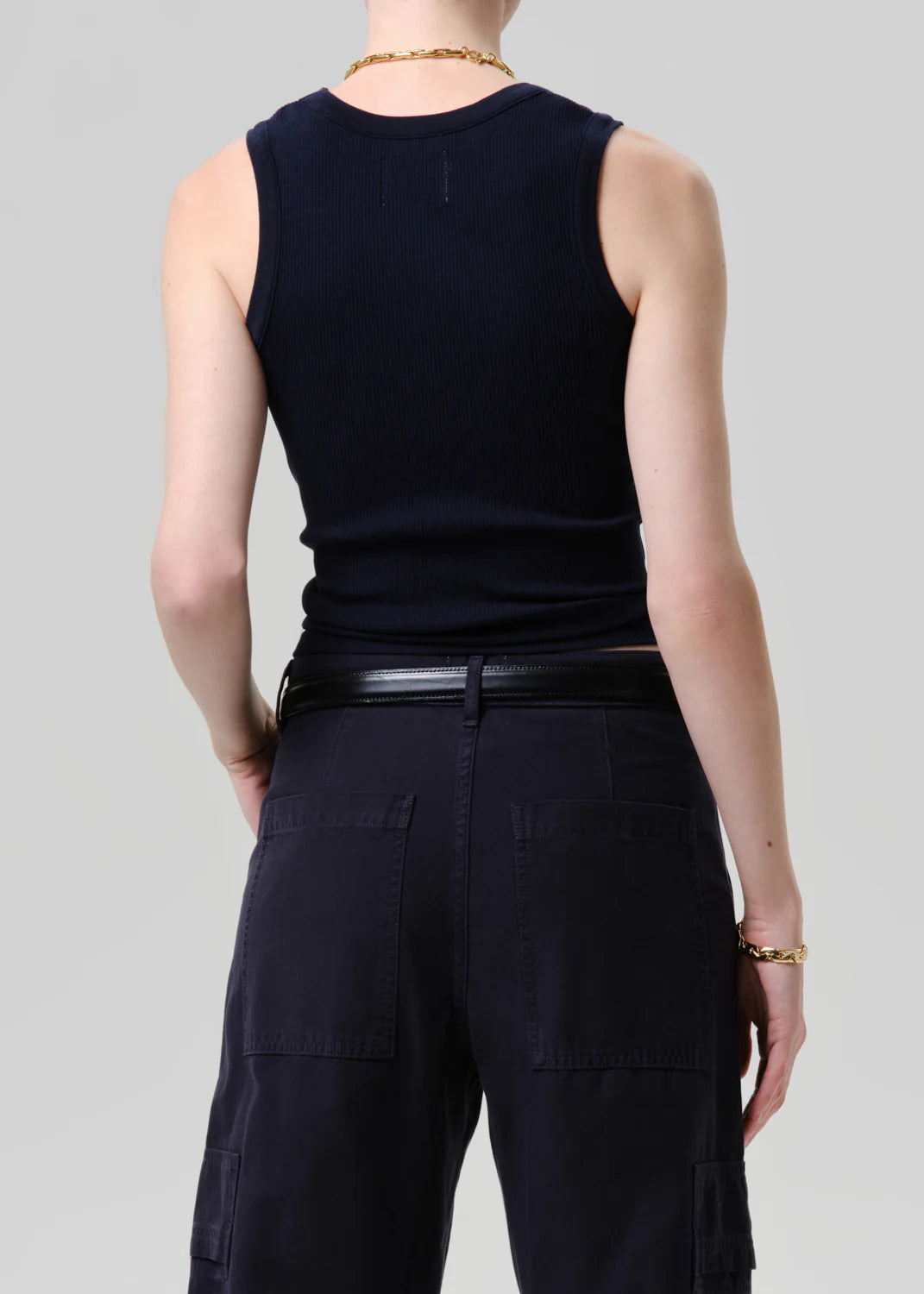 Nova Tank in Navy back