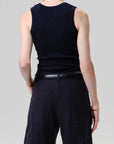 Nova Tank in Navy back