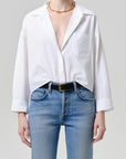 Petit Ami Shirt front view on model